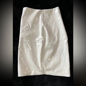 Commando white pleather skirt new with tags